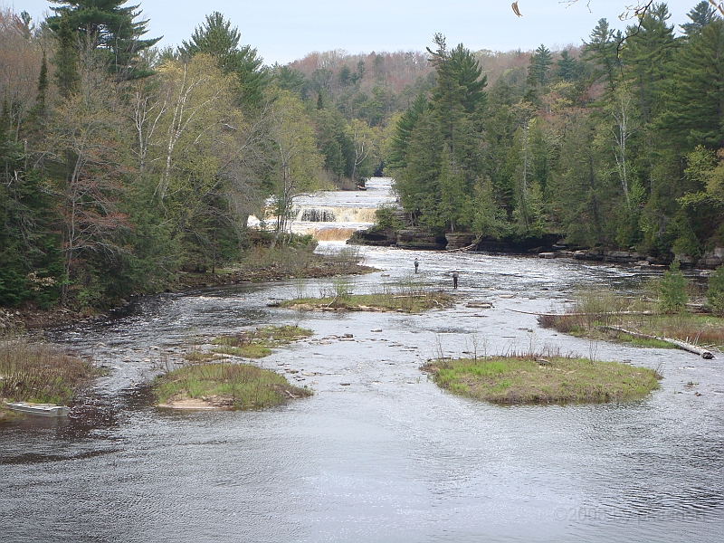 255 Memorial Day [2008 May 23].JPG - Scenes from Tahquanemon Falls in the Michigan Upper Peninsula.